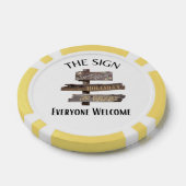 看板 ポーカーチップ (シングル)