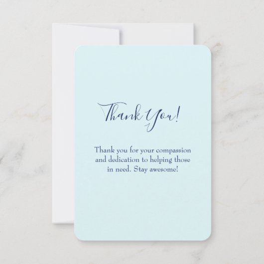 看護おもしろいスーパーヒーローことわざありがとう 招待状 (裏面)