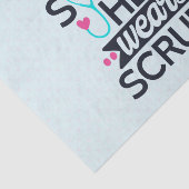 看護おもしろいスーパーヒーローことわざタイポグラフィ 薄葉紙 (詳細)