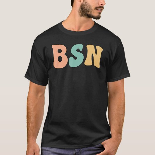 看護におけるGroovy BSN理学士 Tシャツ (正面)