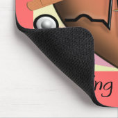 看護のインストラクターはギフト感謝していしています マウスパッド (コーナー)