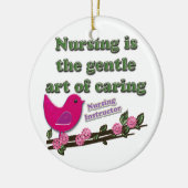 看護のインストラクター セラミックオーナメント (左)