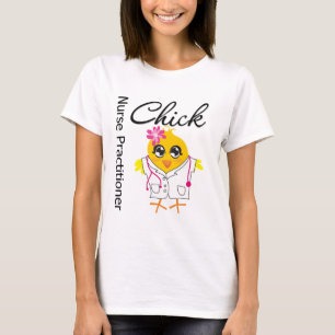 看護のキャリアのひよこのナースの従業者 Tシャツ