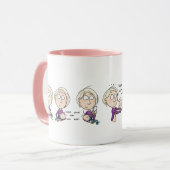 看護のマグ マグカップ (正面左)