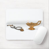 看護のランプおよび聴診器 マウスパッド (マウス)