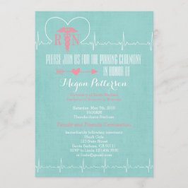 看護の卒業の発表 招待状