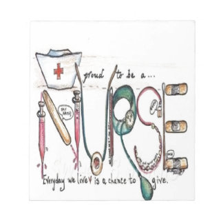 看護の愛のために ノートパッド