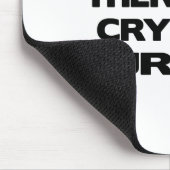 看護の泣き叫び無し マウスパッド (コーナー)