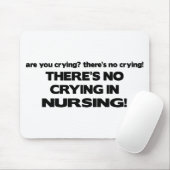 看護の泣き叫び無し マウスパッド (マウス)