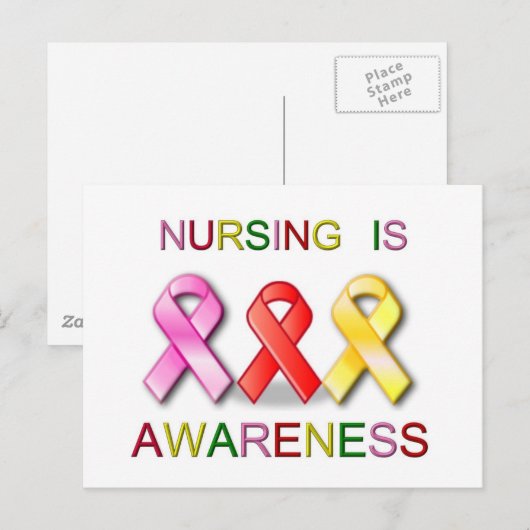 看護の認識度 ポストカード (正面/裏面)