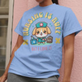 看護はサヨナラだが大好き Tシャツ