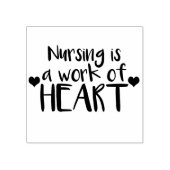 看護はハートの仕事 – ハート ラバースタンプ (インプリント)