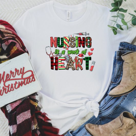 看護はハートの仕事 Tシャツ