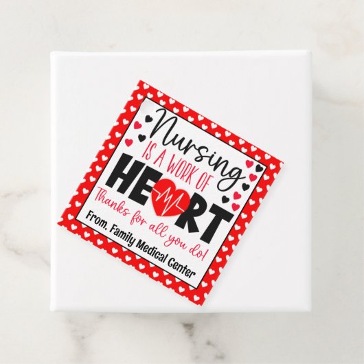 看護はハート感謝の仕事 フェイバータグ (インサイチュ)