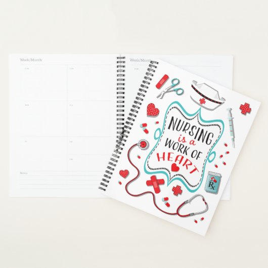 看護はハート プランナー手帳 (ディスプレー)
