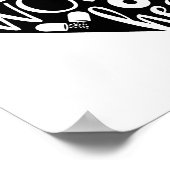 看護はハート ポスター (角)