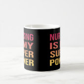 看護は僕の力すごいだ コーヒーマグカップ (中央)