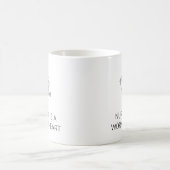 看護は心の仕事 キュートな花柄看護師マグカップ コーヒーマグカップ (中央)