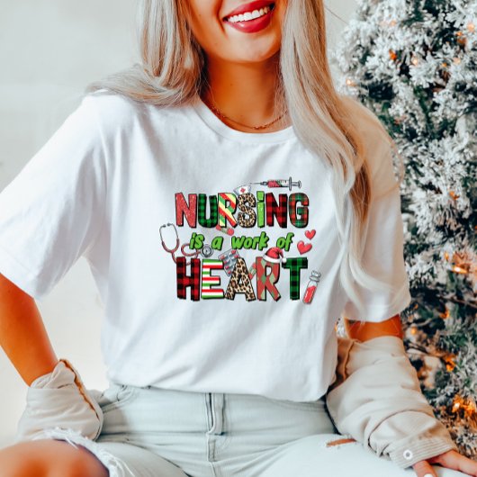 看護は心の仕事 女性用 Tシャツ
