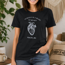 看護は心の仕事 Tシャツ