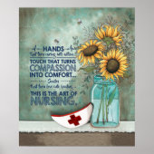 看護やる気を起こさせる術 ポスター (正面)