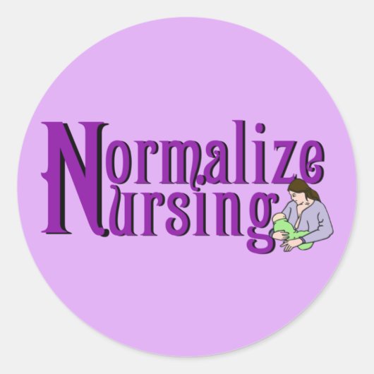 看護を正常化する ラウンドシール (正面)