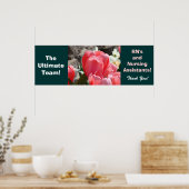 看護アシスタントRN Ultimateチームポスター感謝してい ポスター (キッチン)