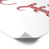 看護インストラクター – 超常連 ポスター (角)