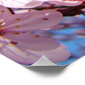 看護ウィークのポスターのアート私たちのナースの花を愛 ポスター (角)