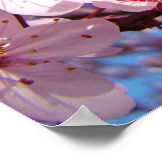 看護ウィークのポスターのアート私たちのナースの花を愛 ポスター (角)