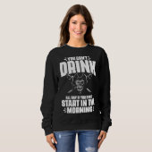 看護ジェスター格言ナース開業医RN スウェットシャツ (正面フル)