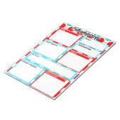 看護ドキュメント病態生理学テンプレート ノートパッド (アングル)