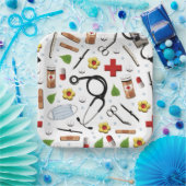 看護ナースパーティー ペーパープレート (パーティー)