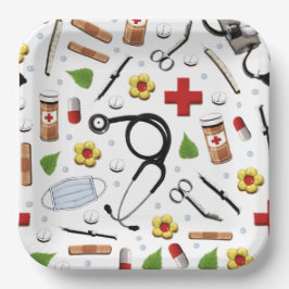 看護ナースパーティー ペーパープレート