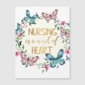 看護ナース感謝お礼ギフト引用文 (正面)