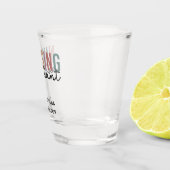 看護パーソナライズされた助手 ショットグラス (右)