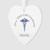 看護ファースト・ホワイト・コート・セレモニー オーナメント (正面)