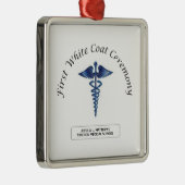 看護ファースト・ホワイト・コート・セレモニー メタルオーナメント (右)