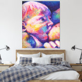 看護ベビー キャンバスプリント (インサイチュ (寝室))