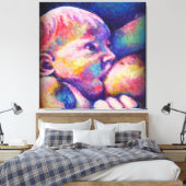 看護ベビー キャンバスプリント (インサイチュ (寝室))