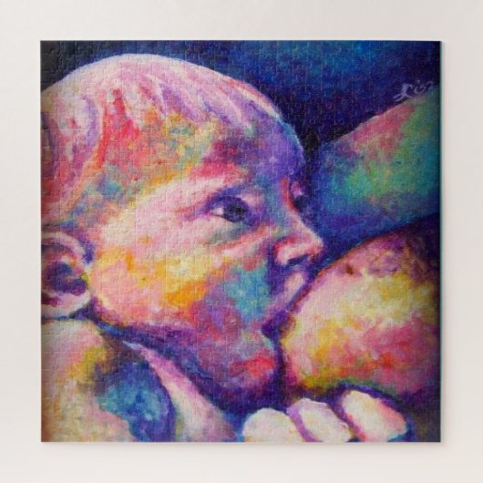 看護ベビー ジグソーパズル (縦)