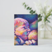 看護ベビー ポストカード (スタンド正面)