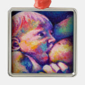 看護ベビー メタルオーナメント (正面)