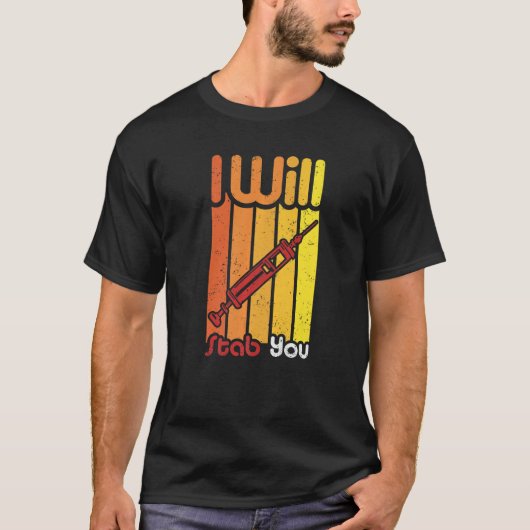 看護ライフRn Lpn Cnaヘルスケアを刺す Tシャツ (正面)