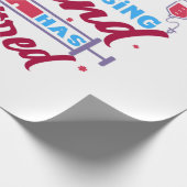 看護伝説退職したが ラッピングペーパー (角)