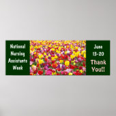 看護助手の週ポスターありがとう ポスター (正面)