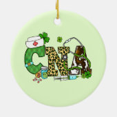 看護助手 セラミックオーナメント (裏面)