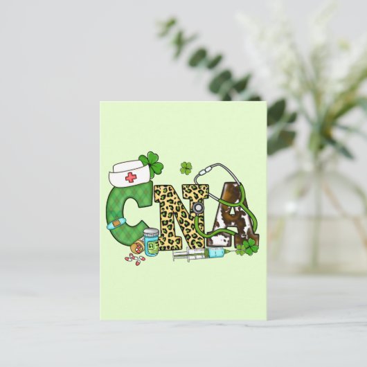 看護助手 ポストカード (スタンド正面)