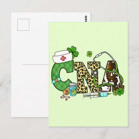 看護助手 ポストカード (正面/裏面)