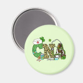 看護助手 マグネット (正面/裏面)